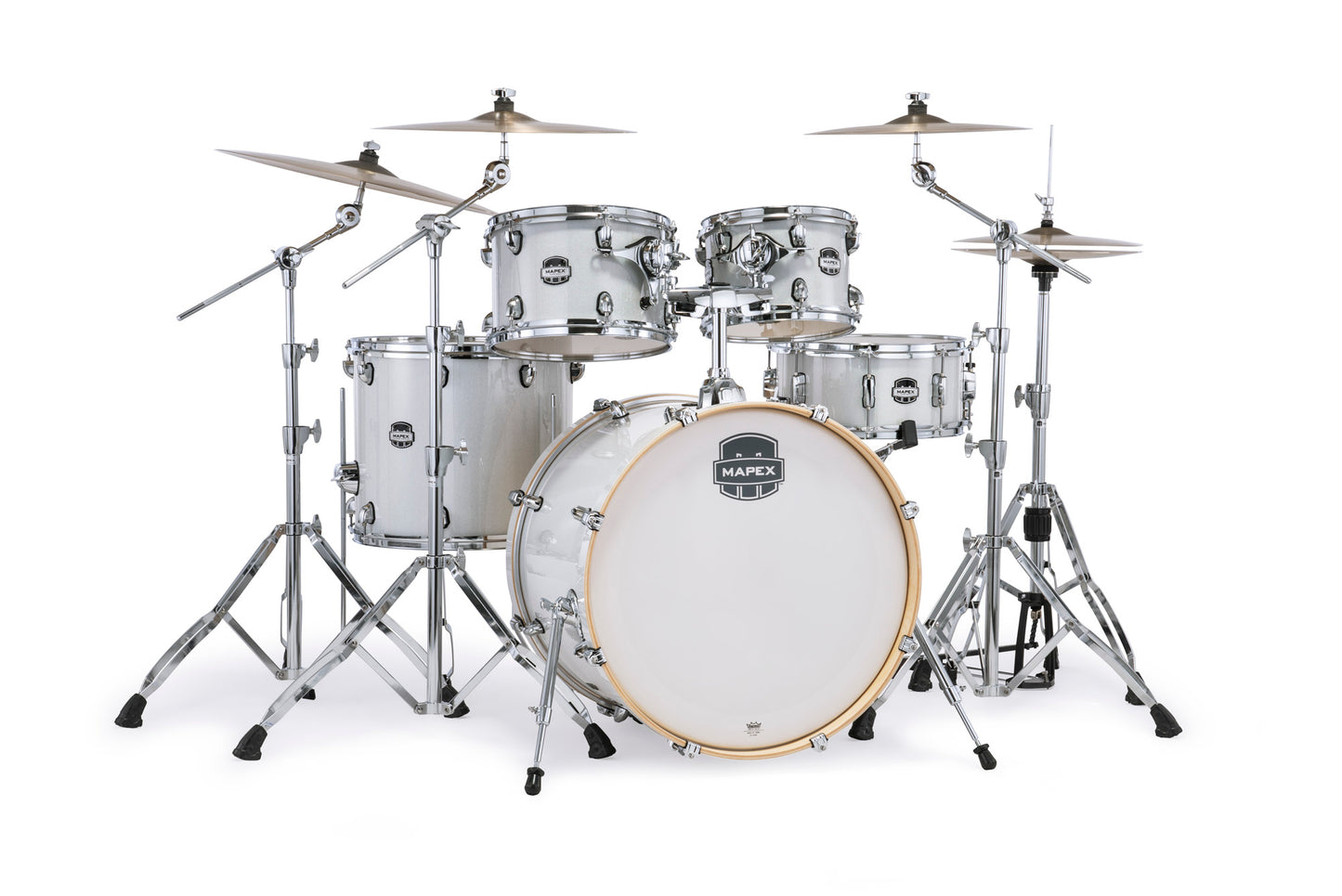 MAPEX MARS BIRCH 5 FUTS FUSION 20 DIAMOND SPARKLE