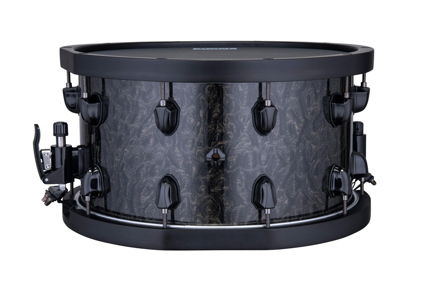 CC MAPEX BP 14 X 8" RALPH PETERS, CERCLES BOIS, ACCASTILLAGE NOIR, FINITION BLACK BURST