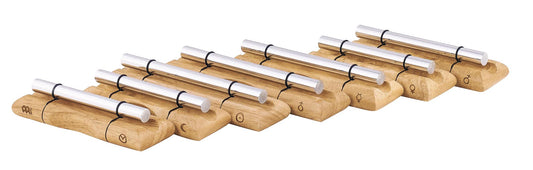 Set Chakra de 7 chimes Planetary Tuned