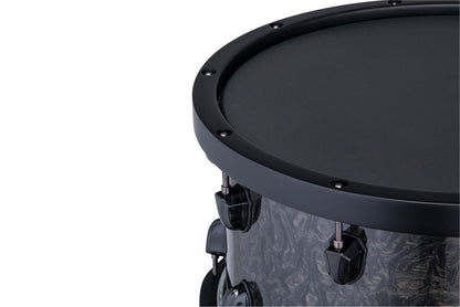 CC MAPEX BP 14 X 8" RALPH PETERS, CERCLES BOIS, ACCASTILLAGE NOIR, FINITION BLACK BURST