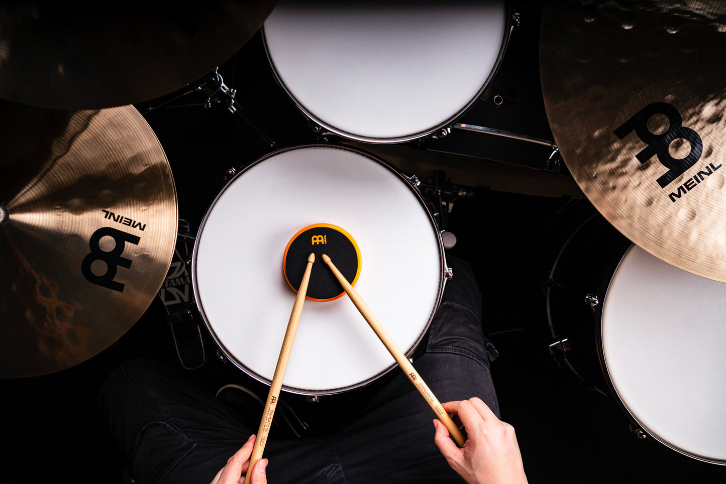 PAD D'ENTRAINEMENT MEINL MARSHMALLOW 4" ORANGE