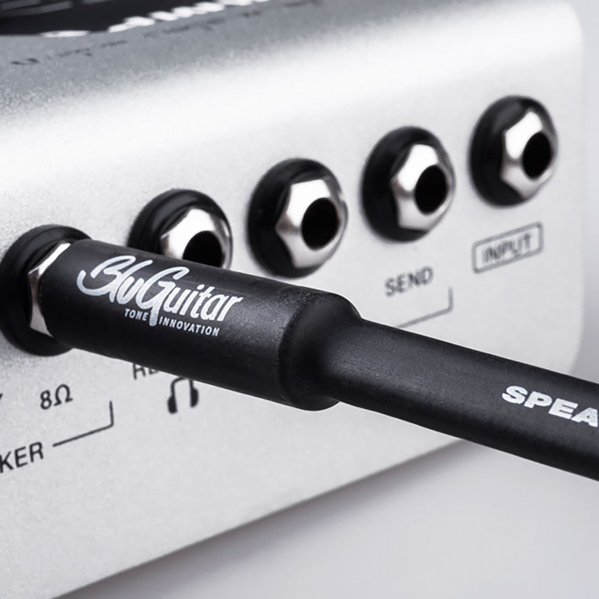 Câble HP Vintage Premium haute qualité, spécialement développé pour relier l'AMP1 aux enceintes BluGuitar, 1.42 m, noir