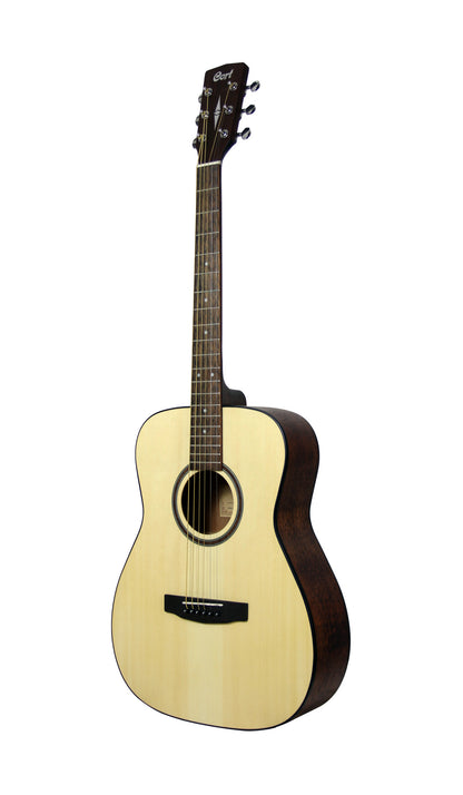 AF550, forme Concert, table épicéa, fond & éclisses acajou, manche acajou, touche & chevalet merbau, naturel pores ouverts