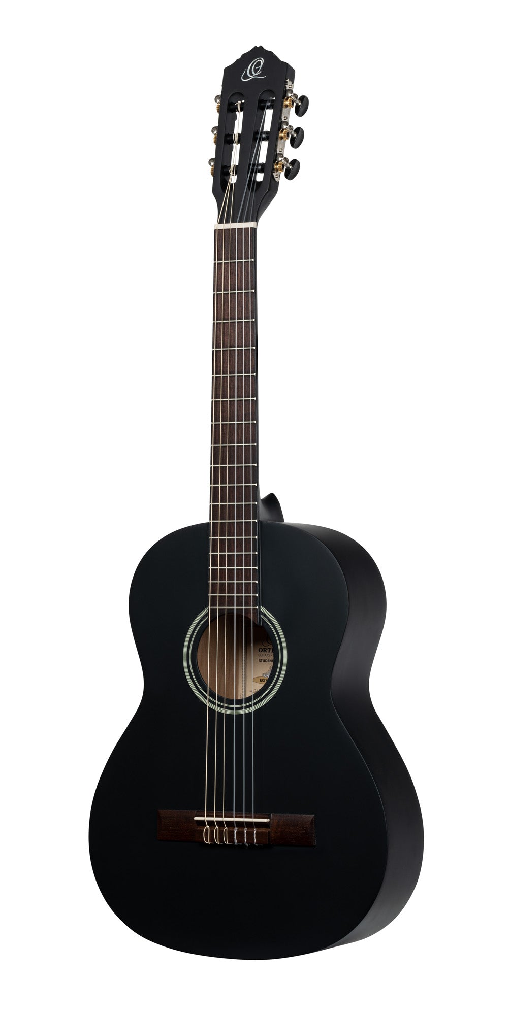 RST5M-3/4, table épicéa, fond & éclisses catalpa, touche & chevalet noyer, sillet 45 mm, diapason 590 mm, noir mat