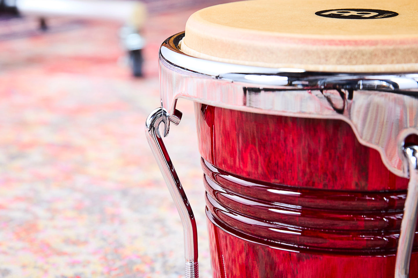 Bongos Meinl Marathon Exclusive 6" 3/4 & 8" Bordeaux Chromé