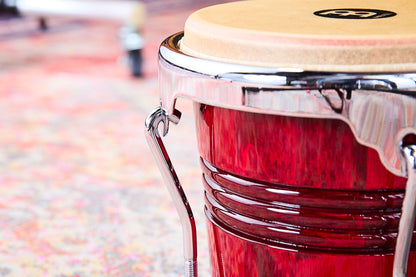 Bongos Meinl Marathon Exclusive 6" 3/4 & 8" Bordeaux Chromé