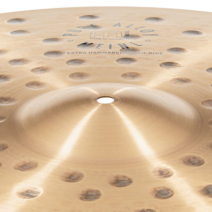 Crash Ride 22" Extra Hammered Meinl Pure Alloy fini traditional martelé