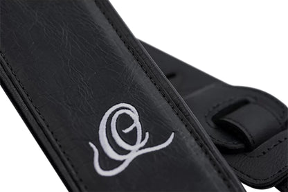 OSCL-3, courroie guitare, série Classic, face cuir, dos PVC (vegan), largeur 7 cm, longueur 145 cm, vintage ash