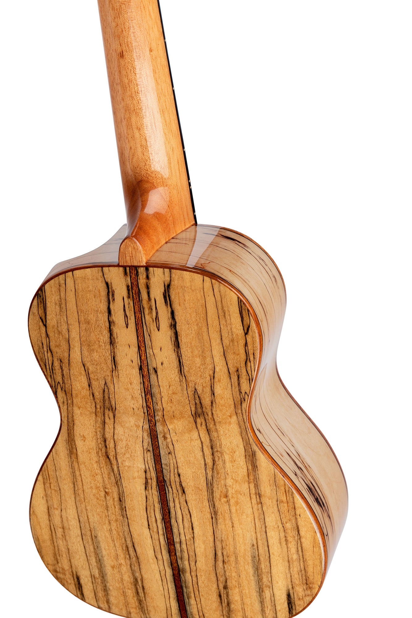 RUET-SMA, modèle Elite Concert pan coupé ergo, EQ MagusFly, table érable échauffé massif, f/e érable échauffé, naturel brillant