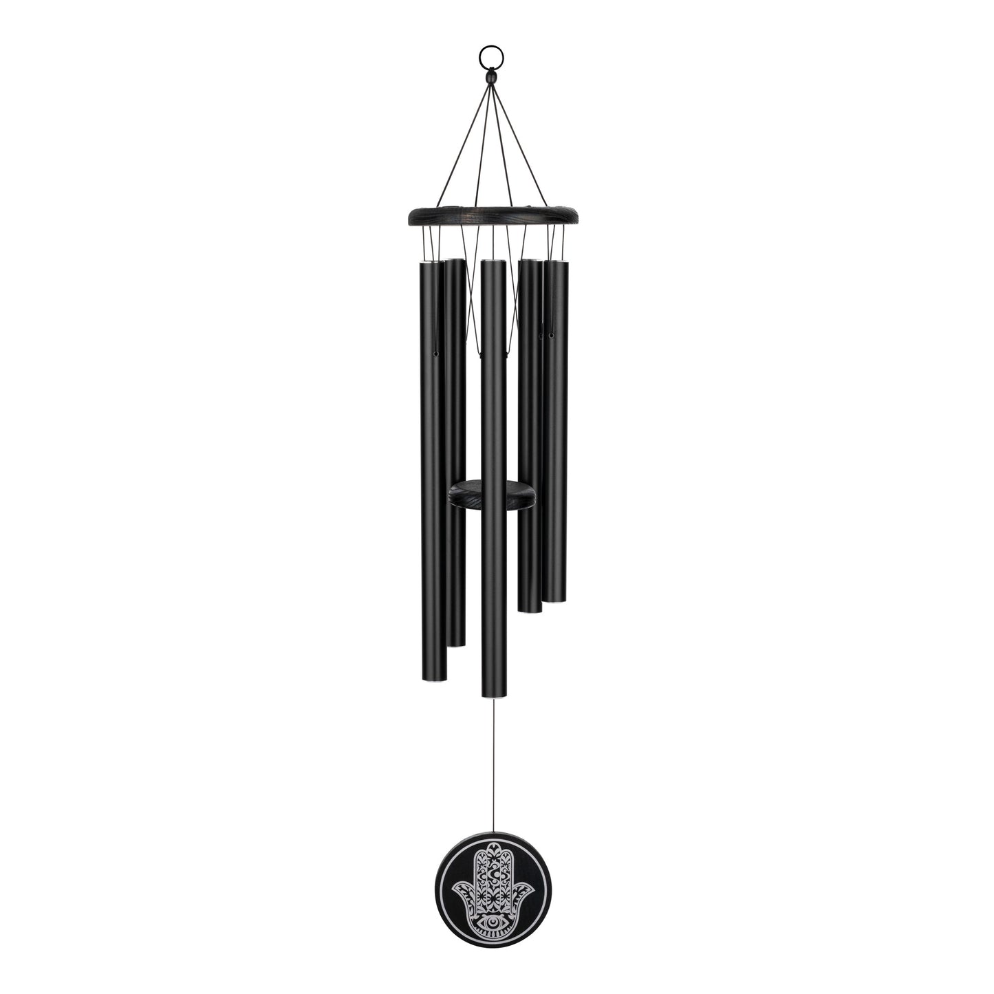CHIMES SONIC ENERGY HAMSA 36", NOIR