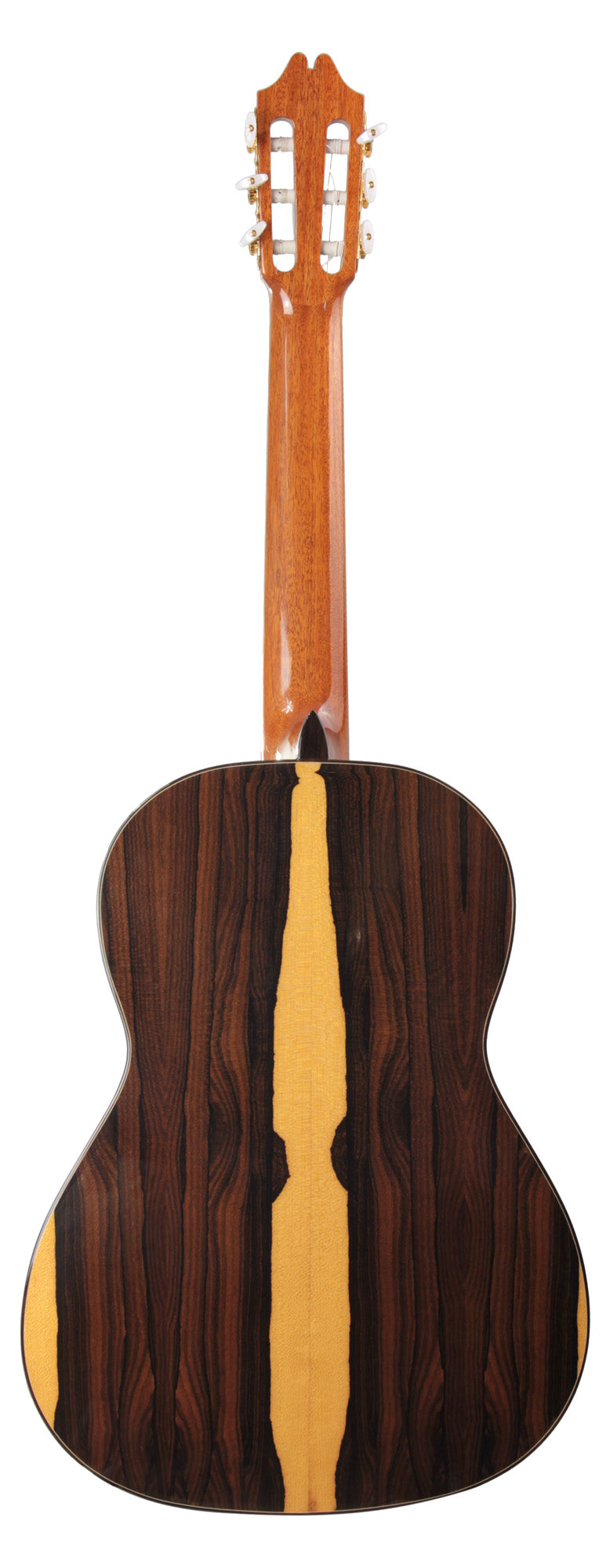 Modèle PRELUDIO, table cèdre massif, fond & éclisses ziricote, manche cèdre, touche ébène, diapason 650 mm, naturel brillant