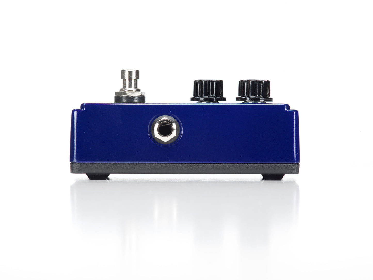 Pédale GONKULATOR, ring modulator avec distorsion basé sur le circuit original avec composants actualisés, True Bypass, bleu