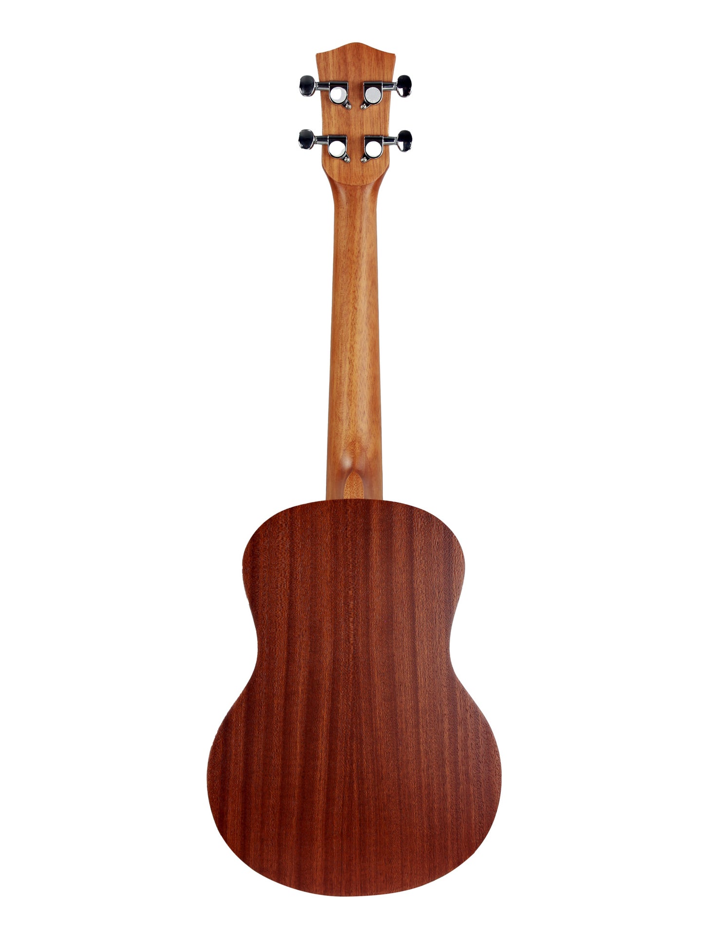 Ukulélé Ténor, table sapele, fond & éclisses sapele, rosace gravée, touche & chevalet noyer, avec housse, naturel