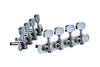Ortega 6+6 Chromen stemmechanieken voor mandoline