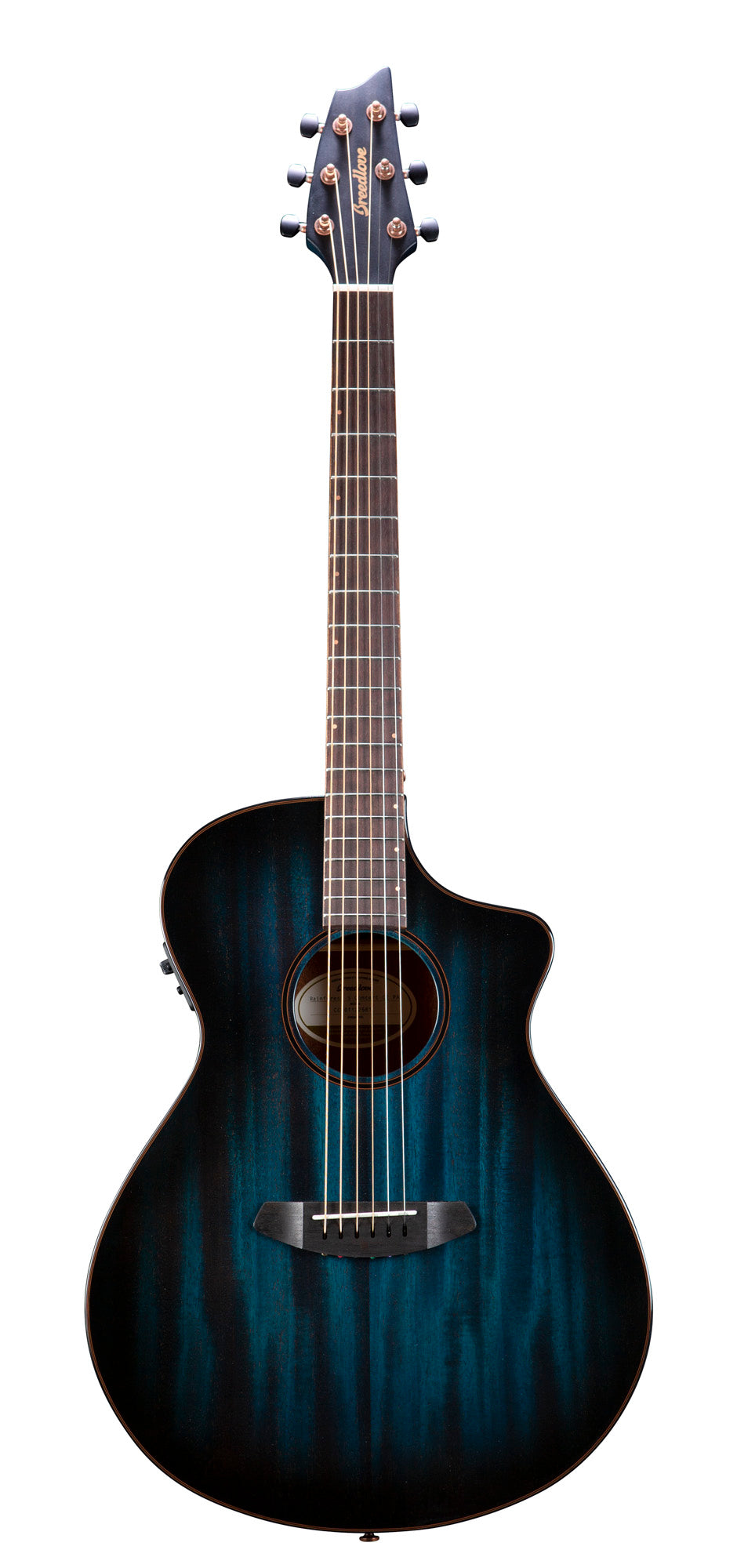 RAINFOREST S CONCERT PAPILLON CE, table acajou massif, f/e acajou, EQ Fishman Presys I, papillon