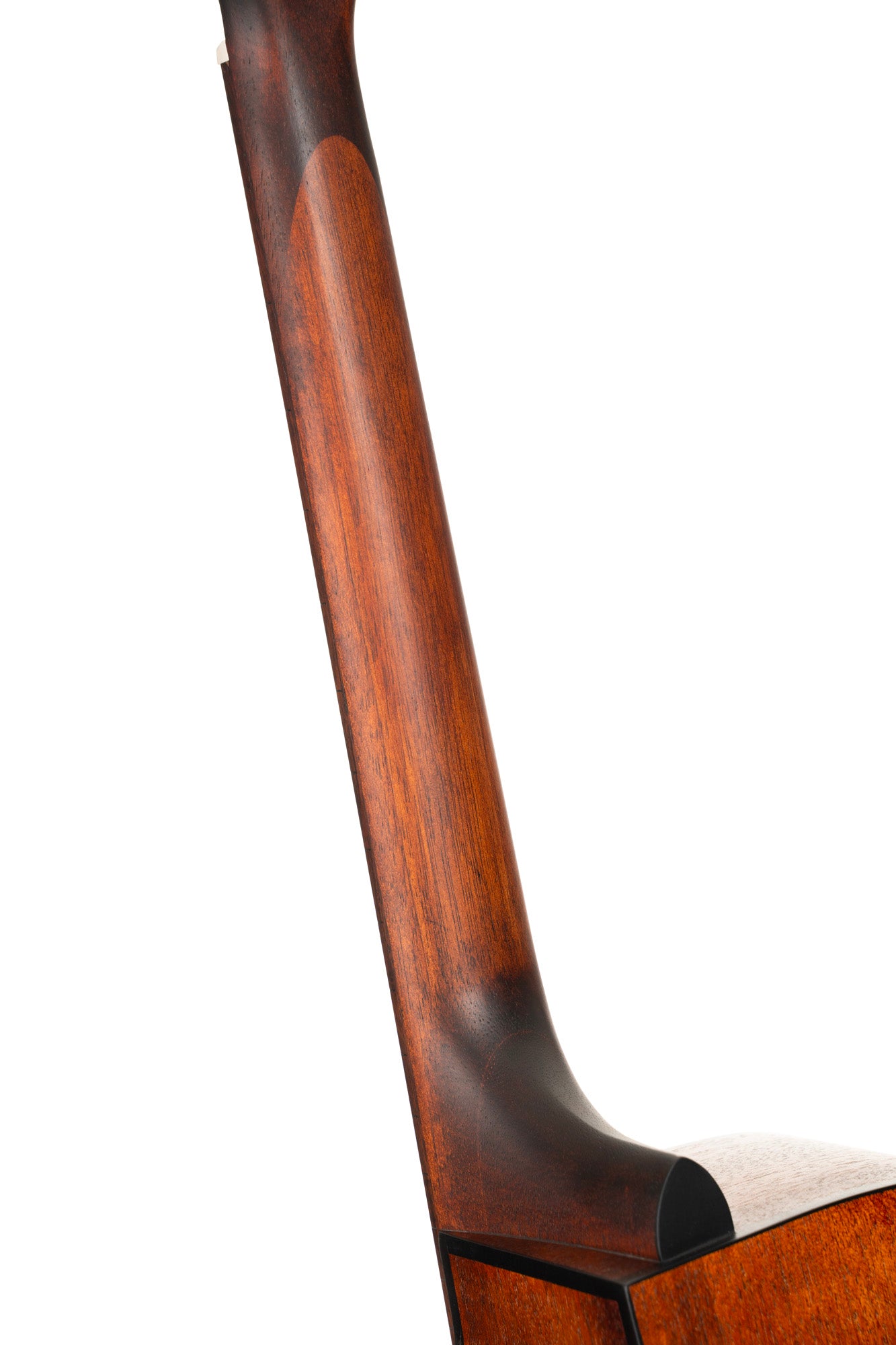 Earth 60 CE, pan coupé, table acajou massif, fond & éclisses acajou, touche laurier, EQ CE304T, naturel pores ouverts