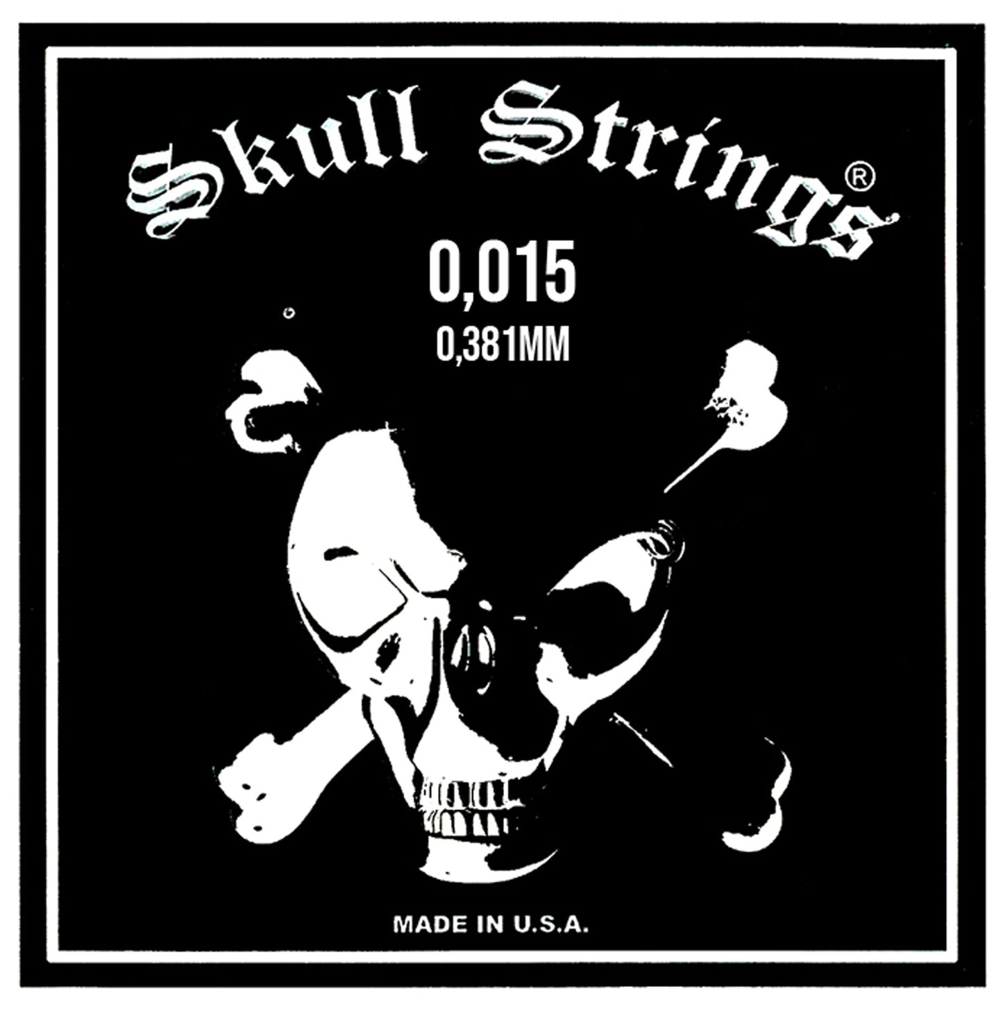 Corde guitare électrique SKULL 015