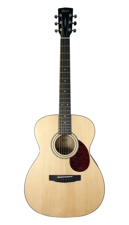 L60, forme Orchestra Model, table épicéa massif, fond & éclisses acajou, touche laurier ou merbau, naturel pores ouverts