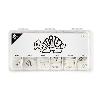 BOITE 216 MEDIATORS DUNLOP TORTEX JAZZ