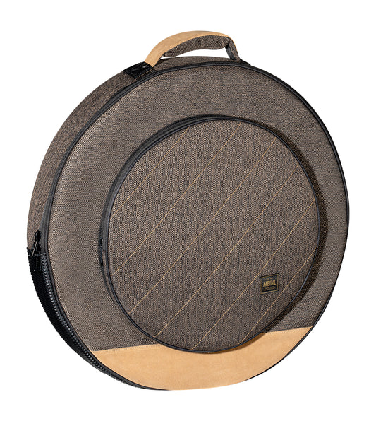 HOUSSE MEINL CYMBALE 22" TISSU CAFE