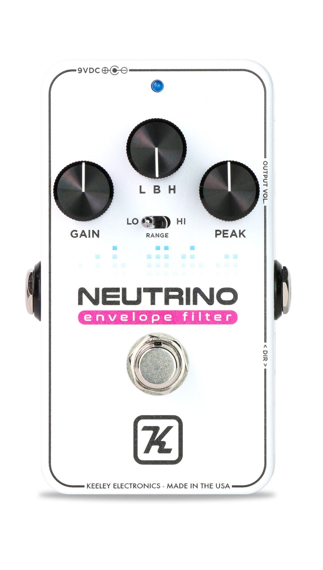 Pédale NEUTRINO V2, filtre d'enveloppe et wah automatique avec sélecteur de filtre (High, Low, Band Pass)