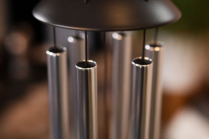 CHIMES SONIC ENERGY MOON 32", ARGENT