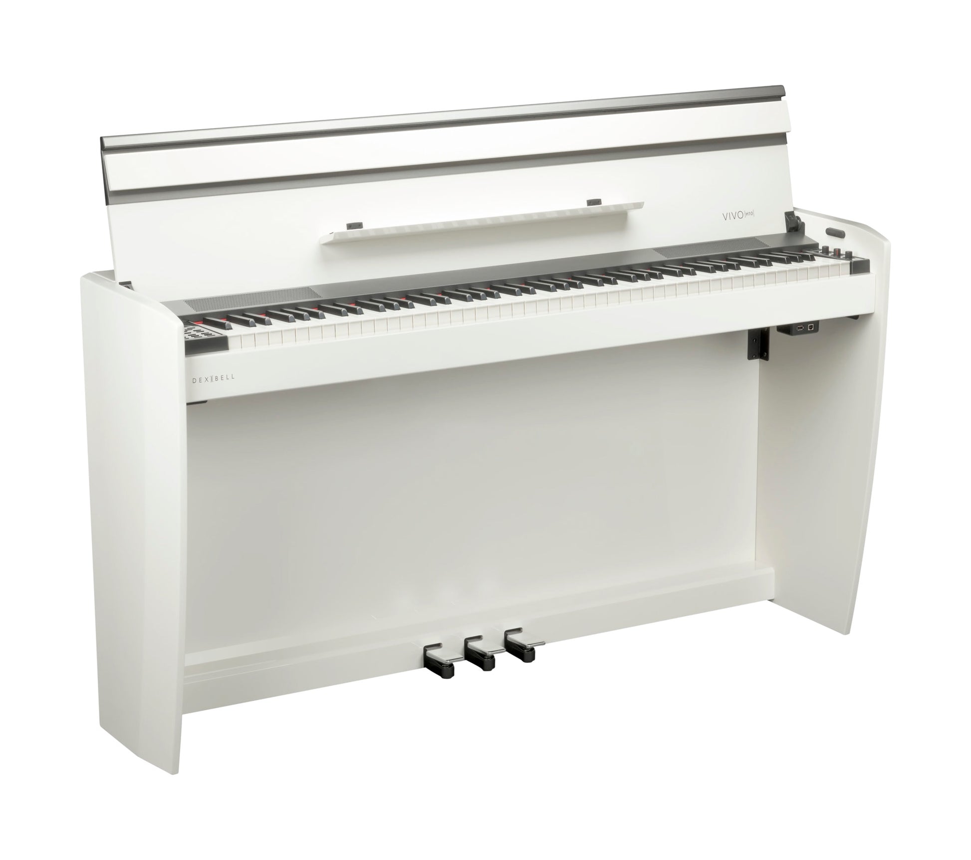 Piano numérique meuble Dexibell Vivo H10WHP | 88 notes, toucher lourd hybride