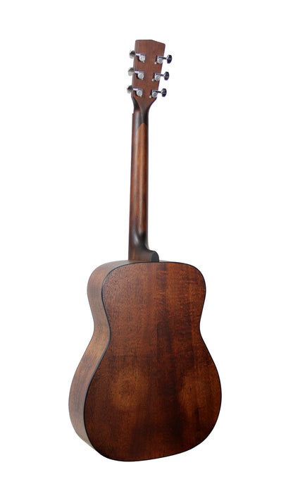 AF550, forme Concert, table épicéa, fond & éclisses acajou, manche acajou, touche & chevalet merbau, naturel pores ouverts