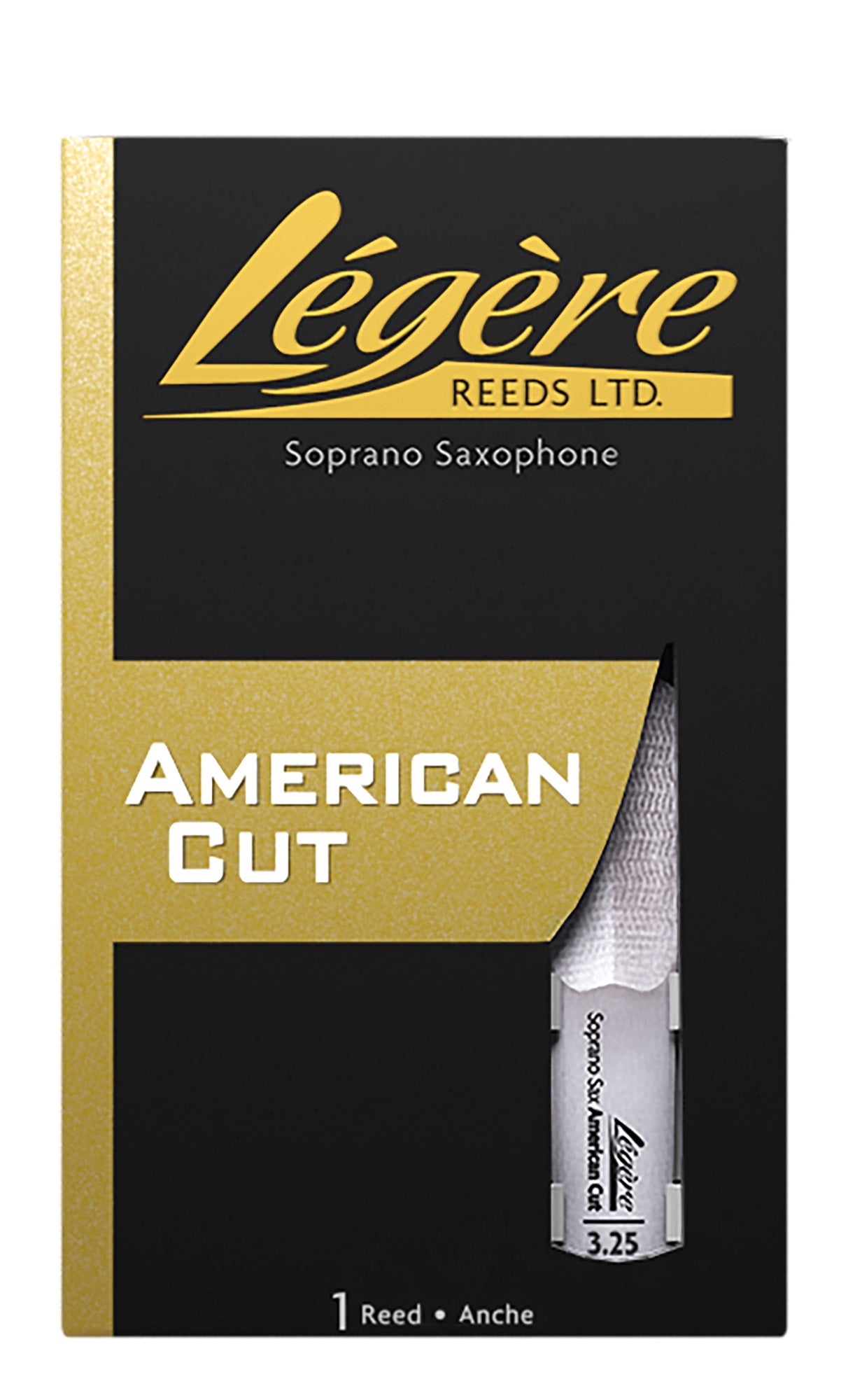 Anche de saxophone soprano Légère American Cut, Force 3.25