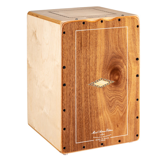 CAJON MEINL ARTISAN CANTINA LINE-WALNUT, FAÇADE AVANT NOYER, CORPS BOULEAU BALTIQUE 9 PLIS