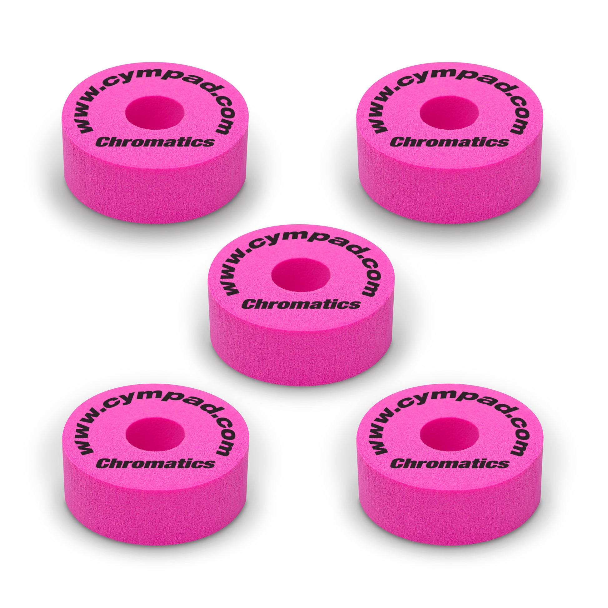 SET 5 PADS CYMPAD CHROMATICS ROSE