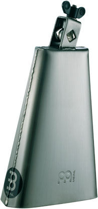 Cloche 8", petite ouverture, acier, avec attache, finition brossée