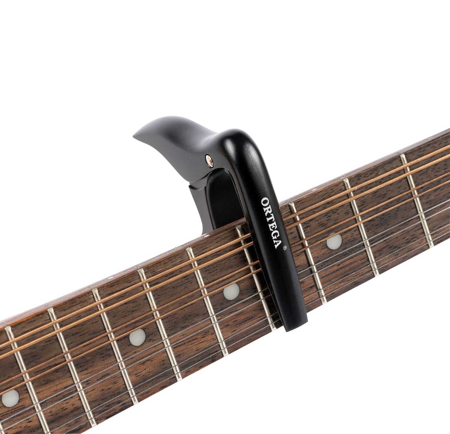 Capodastre pour ukulélé et banjo, noir satiné