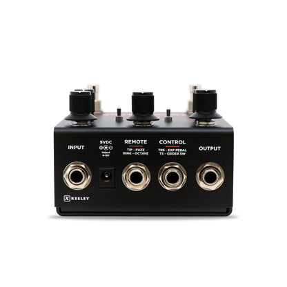 Pédale OCTA PSI, octaver et pitch-shifter combiné à un fuzz analogique, noir