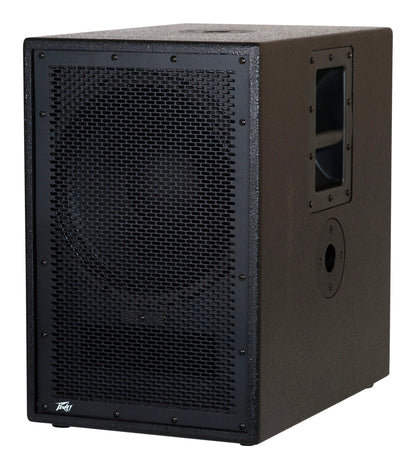 Caisson de basse amplifié 1000W, subwoofer 12", amplificateur analogique, traitement DSP, fonction Bass Enhance, noir