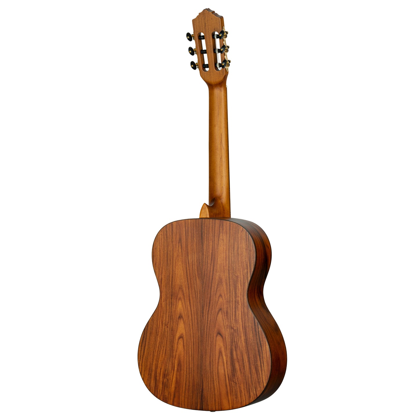 R23RO, table épicéa massif torréfié, fond & éclisses pao ferro, manche érable torréfié, housse, marron