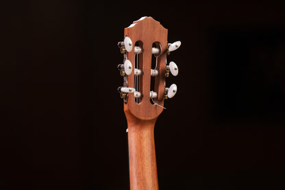 RGL5, table épicéa avec motif, fond & éclisses acajou, manche acajou (47 mm au sillet), naturel satiné