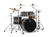 Mapex SR529XUZXG Saturn 4 drums zwarte inkt burst