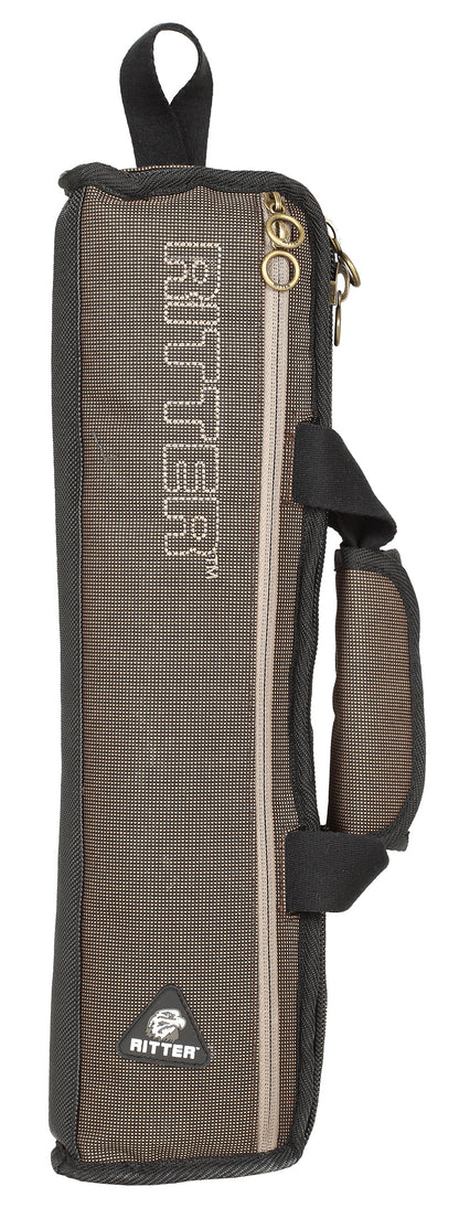 Housse SESSION 7 pour flûte traversière patte de Si, marron