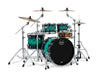 Mapex SR529XUZXT Saturn 4 Drums Marine Teal Burst