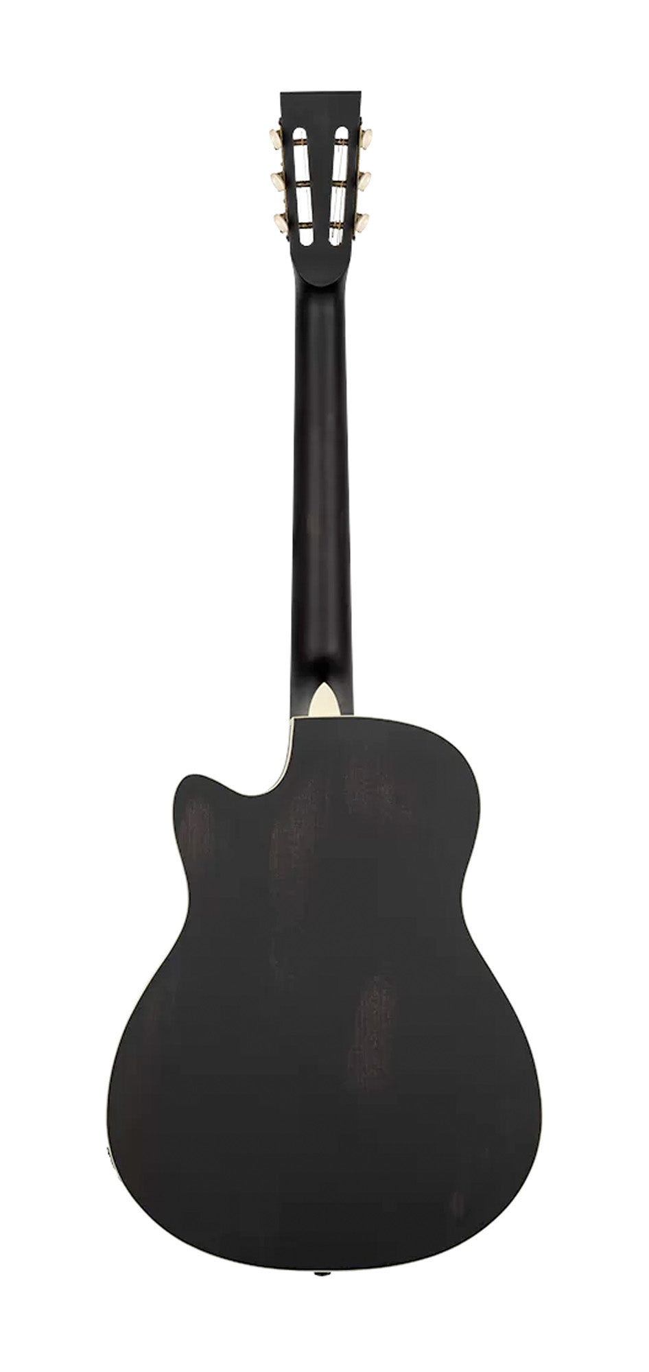 RRG40CE, pan coupé, table acajou, f/e acajou, manche acajou, touche blackwood, micro Lipstick, noir satiné