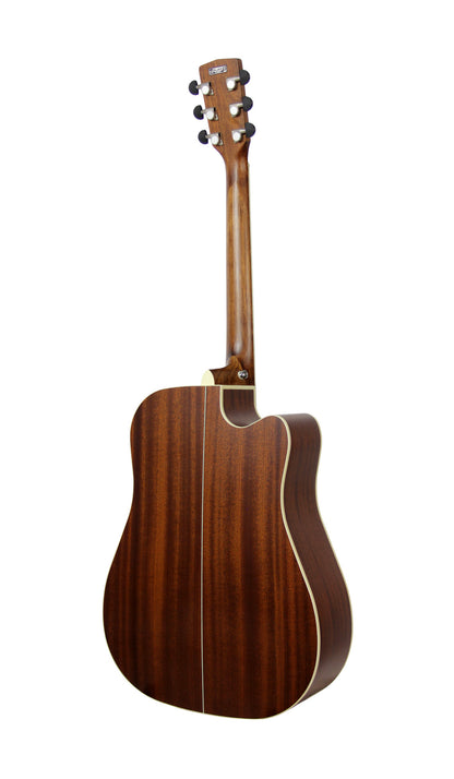 MR710F, table épicéa massif, fond & éclisses acajou, manche acajou, touche ovangkol, EQ Fishman Classic 4 T, modèle gaucher