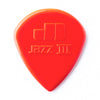 Dunlop 47P3N Zakje met 6 Jazz III plectrums Rood