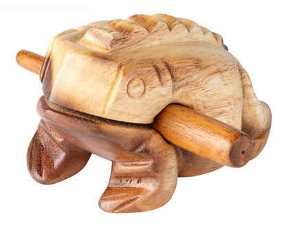 Güiro grenouille bois Large NINO avec mailloche bois
