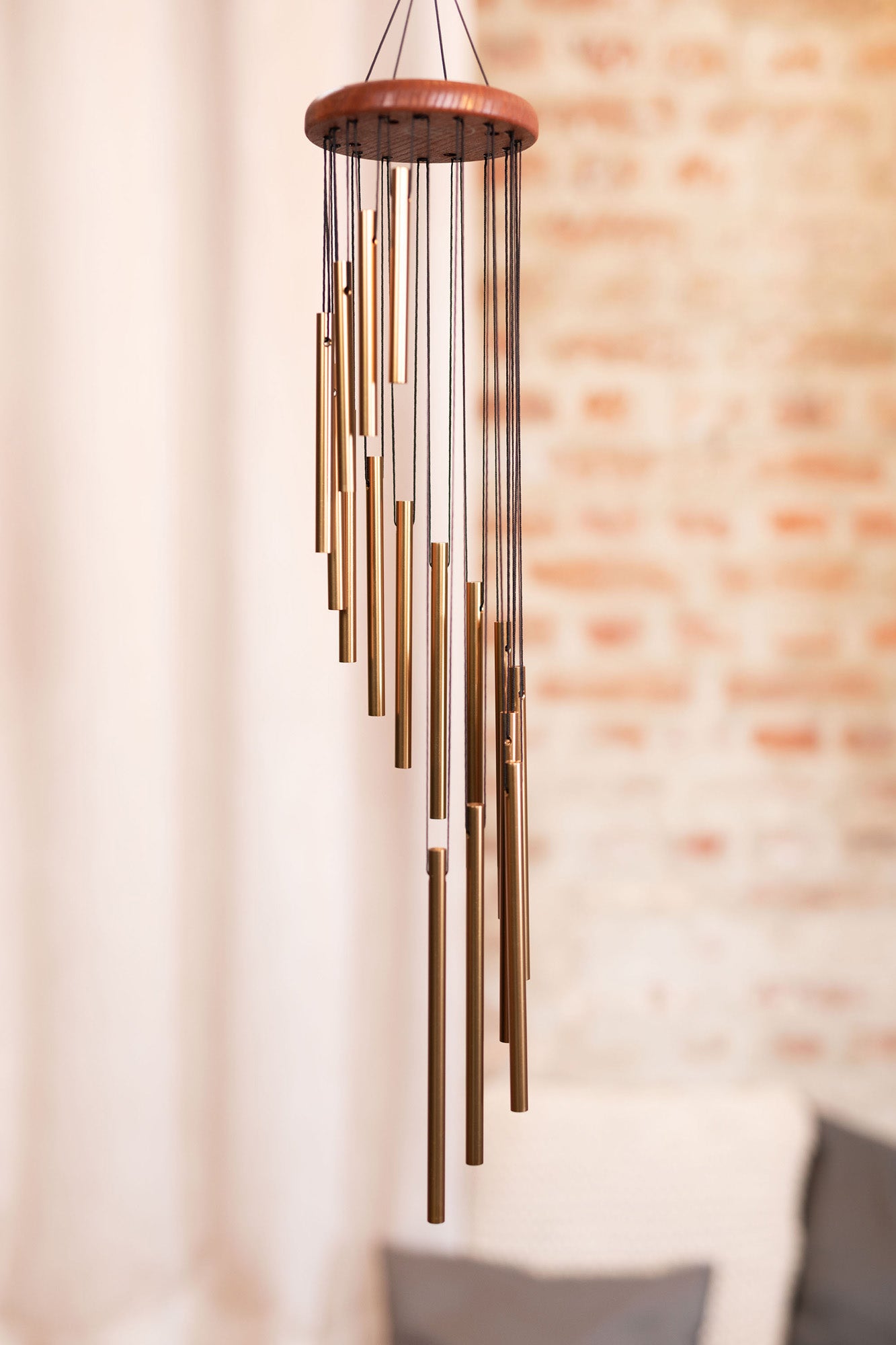 CHIMES SONIC ENERGYSPIRAL 29", BRONZE