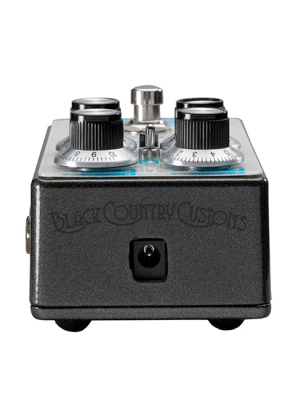 Pédale réverb SECRETPATH, 3 modes, entrée pour pédale d'expression, switch silencieux, boitier métal, blanc et bleu