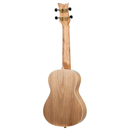 RUEL-MGR, modèle Concert, table épicéa, fond & éclisses catalpa, manche acajou, housse luxe, vert métallisé brillant