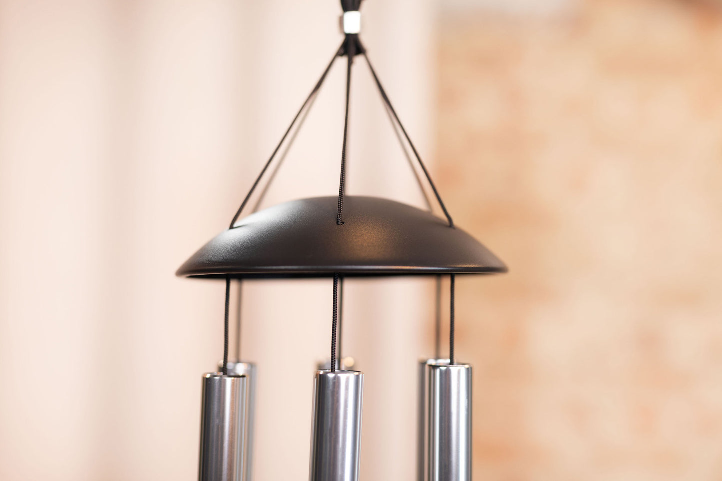 CHIMES SONIC ENERGY MOON 32", ARGENT