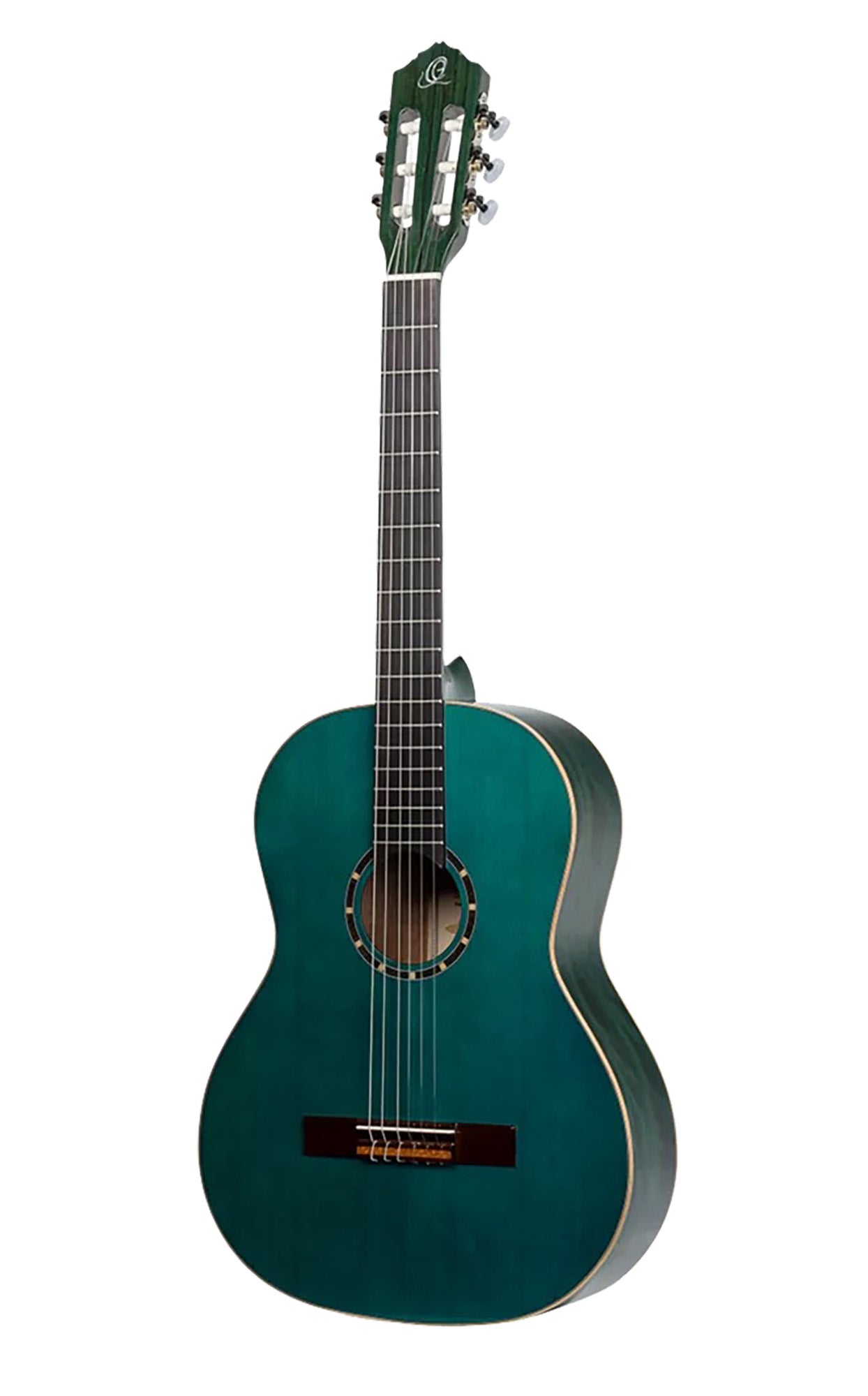 R121SNOC, modèle Slim Neck, table épicéa, fond & éclisses acajou, manche acajou (sillet 48 mm), housse, bleu océan brillant