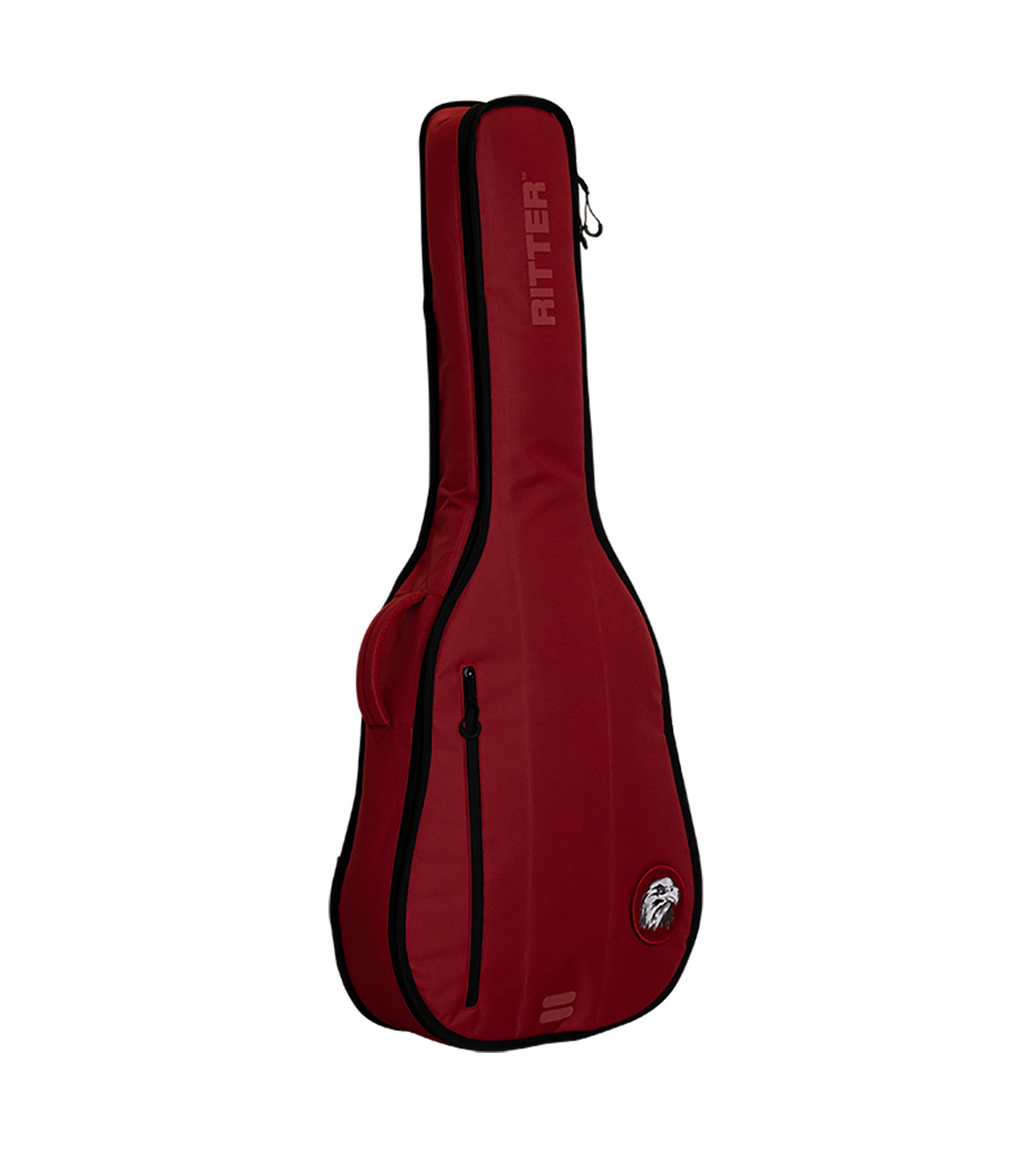 Housse DAVOS 2 pour guitare classique 4/4, rouge